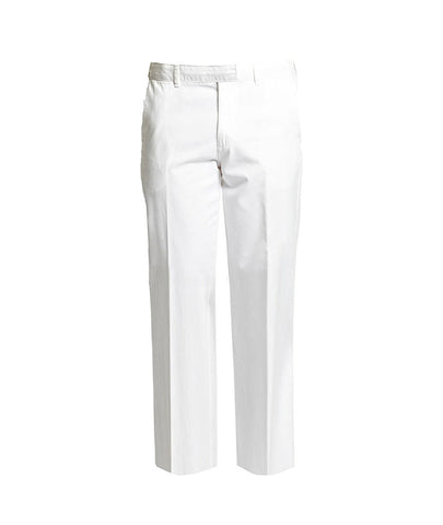 Mens Bowling Trousers White Bowls Bowlers Trouser Inside Leg 27 Inches